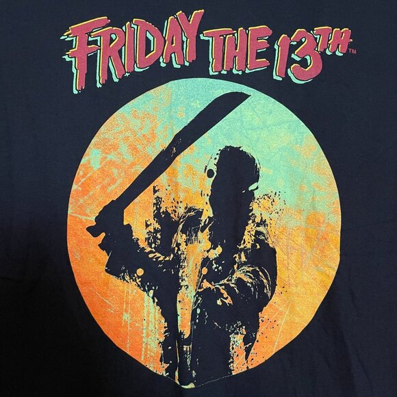 Friday the 13th Horror Movie T-shirt size Large - Picture 2 of 4